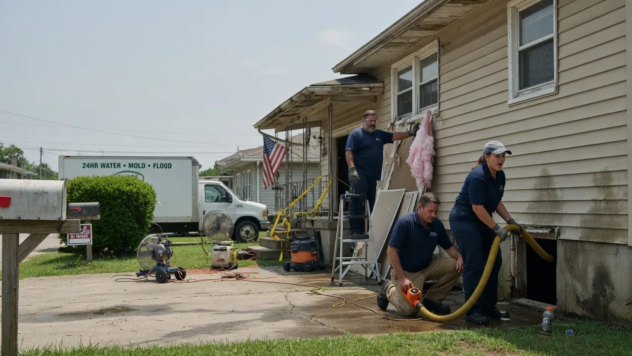 Water Damage Repair in Meadow Bridge, WV near me